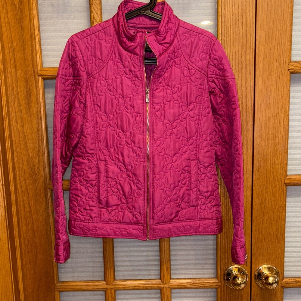EUC Studio Fuchsia Quilted Jacket